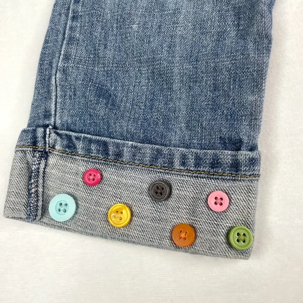 Gymboree Button Cuff Jeans Size 18-24 months